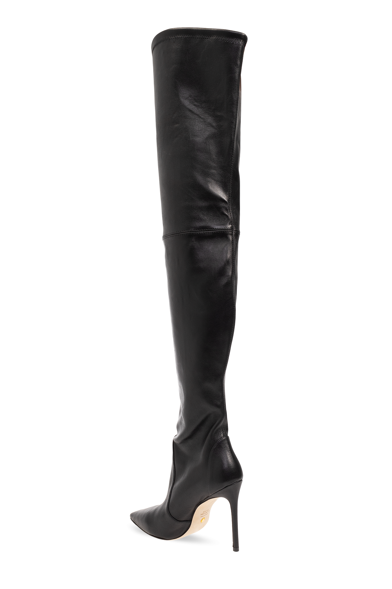 Stuart weitzman leather knee best sale high boots